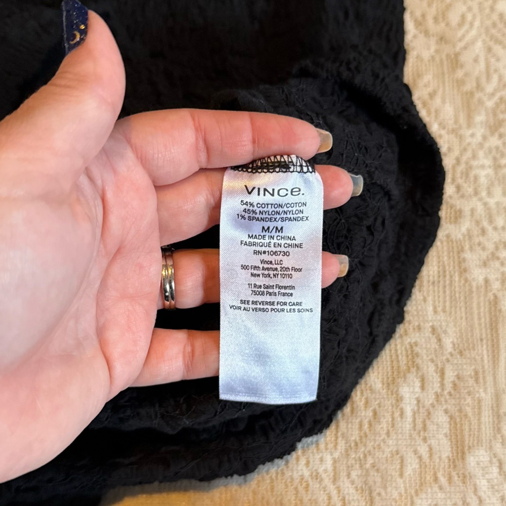 Vince smocked midi pencil skirt - Picture 7 of 10